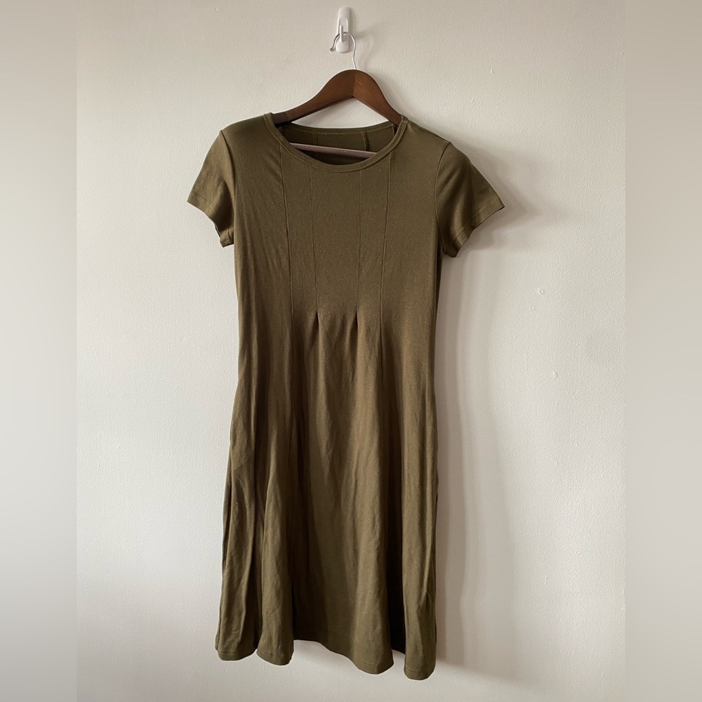 Army green sundress